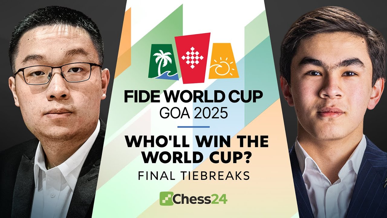 FIDE World Cup 2025 FINAL TIEBREAKS: Wei Yi vs. Sindarov! Winner Takes The Title & $120K!