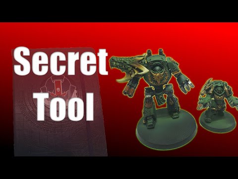 Top SECRET Tool for Painting Warhammer Miniatures