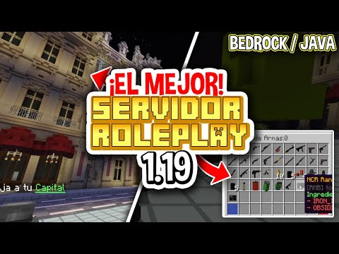 ✅ *NEW* SERVER FOR MINECRAFT ROLEPLAY 1.19 (BEDROCK, PE AND JAVA)
