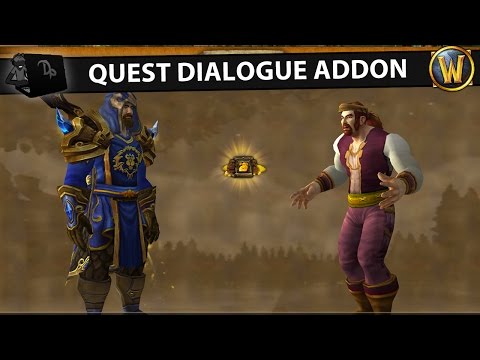 Storyline Addon | Quest Dialogue overhaul | WoW patch 6.2.4