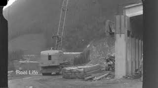 Throwback: 1961 Snow shed construction Trans-Canada highway Rogers Pass