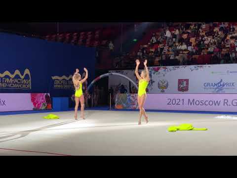 Dina and Arina Averina - GP Moscow 2021 Gala