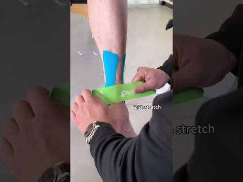 Use kinesiology tape to support your ankle, reduce swelling, and prevent sprains and pain
