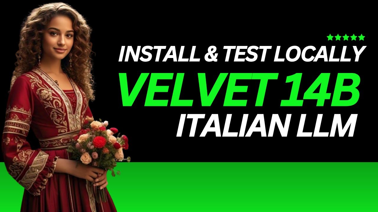Install Velvet-14B Locally - Italian LLM Trained from Scratch