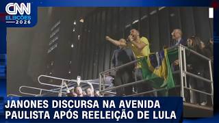 Vídeo: André Janones fala na Paulista após reeleição de Lula; veja íntegra | CNN Eleições