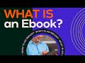 What Is An EBook
