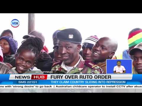 Kenyans react angrily to president Ruto's shooting order