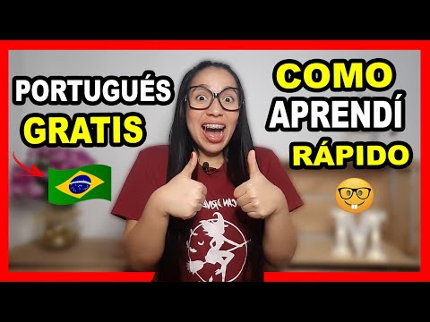 ✅ HOW TO LEARN BRAZILIAN PORTUGUESE EASILY, QUICKLY, AND FOR FREE? *How I learned to speak it in ...