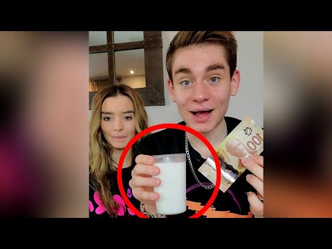 Impossible Vanishing Milk Magic Trick! #shorts