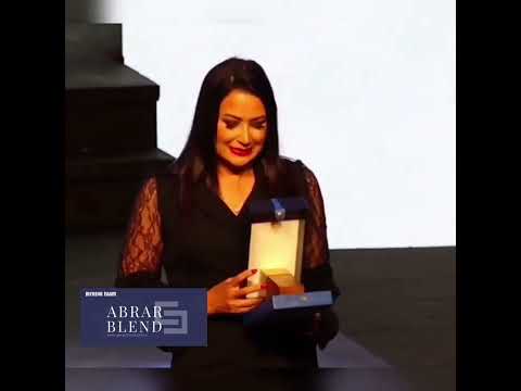 تكريم الممثلة الجزائرية مليكة بلباي في المغرب