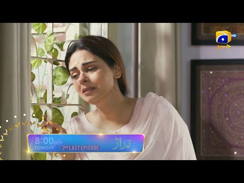 Daraar 2nd Last Episode Promo | Tonight at 8:00 PM On Har Pal Geo