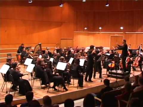 Допплер - Концерт для 2-х флейт с оркестром, дирижер Василий Валитов