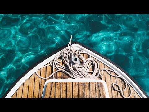 Sail The Sleeping Seas - Sailboat Sounds BLACK SCREEN 12 HOURS Relaxing Boat Sounds For Deep Sleep