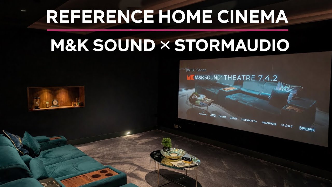M&K + StormAudio + JVC: Reference Cinema at Habitech