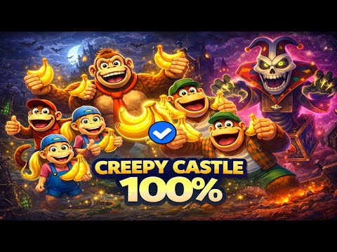 Donkey Kong 64 101% Walkthrough – Part 10 – Creepy Castle