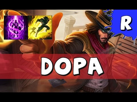 Dopa as Twisted Fate vs Anivia - S6 KR Preseason Master SoloQ - League of Legends