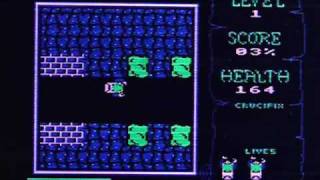 Ravenskull on Acorn Electron 8 bit vintage home computer. Gameplay & Commentary