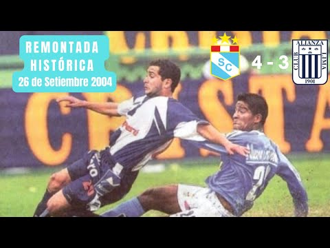 El día que Sporting Cristal le remontó un 3 - 1 a Alianza Lima en 7 minutos / Cristal 4 - 3 Alianza
