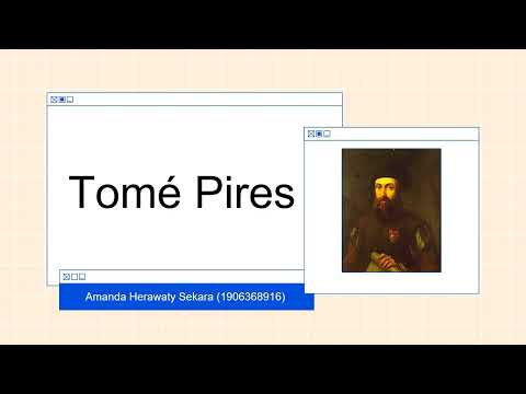 Amanda Herawaty Sekara - Tomé Pires