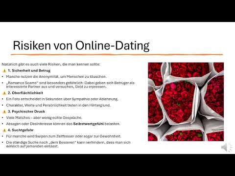 German Deutsch B2 Podcast Episode 115 Online-Dating – Erfahrungen und Risiken