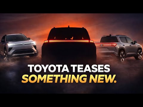 Toyota’s “Something New” Teaser Hints at a Major New Vehicle