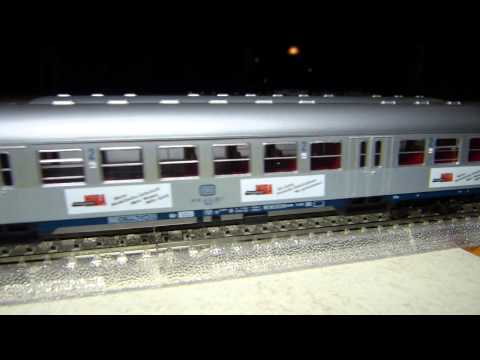 29. Stummi-Treff WN,  13 - BR 118 024-9 (Roco 43431) mit 8 Silberlingen