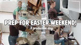 GET IT ALL DONE PREP FOR THE WEEKEND! | homemaking & baking vlog