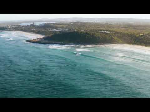 Beach drone view | 4k