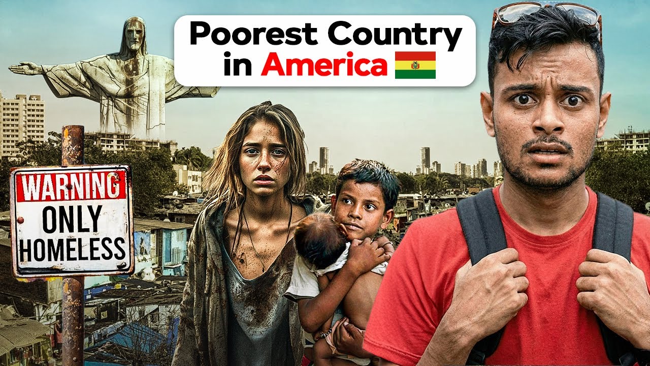 Surviving 24 hrs in poorest country in America : Bolivia 🇧🇴