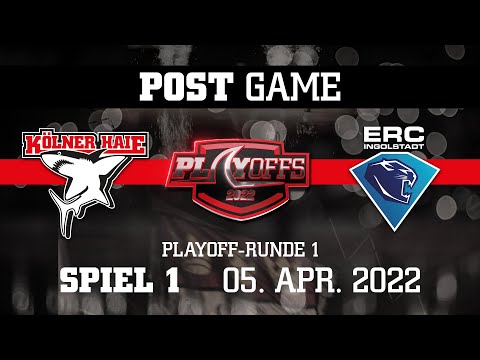 Postgame-Interview Kölner Haie – ERC Ingolstadt (4:3) // 05.04.2022