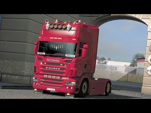 Scania R420 Topline - Euro Truck Simulator 2 Open Beta v1.28 - Hannover(D) - Hamburg(D)