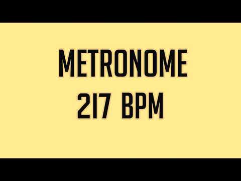 METRÔNOMO 217 BPM (METRONOME)