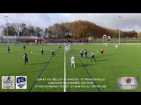 DIMANCHE 7 NOVEMBRE 2021 CDM R3 ASC BELLOY ST MARTIN - FC FRANCONVILLE LES BUTS