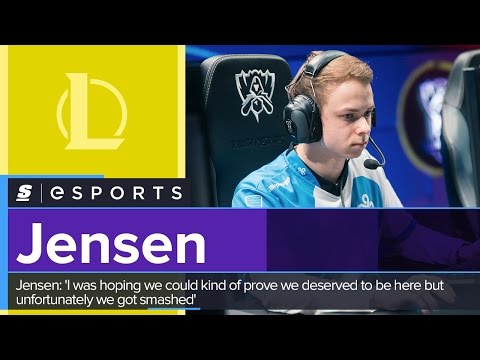 Jensen:'I was hoping we could kind of prove we deserved to be here but unfortunately we got smashed'