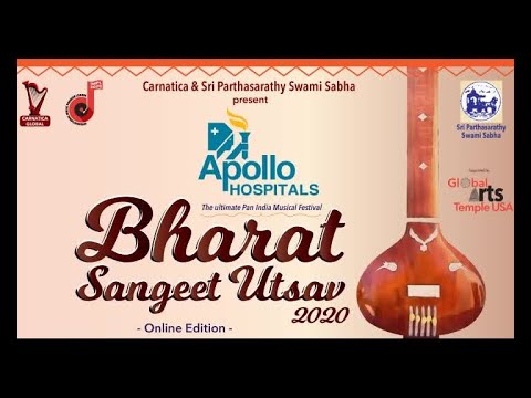 Bharat Sangeet Utsav 2020  Guru Smaranam - Reminiscing Dr.Balamuralikrishna by Vid.Prince Rama Verma