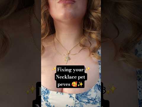 Not us taking your necklace pet peeves personally. 😌✨