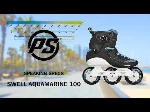 Powerslide Swell Aquamarine 100 skates - Speaking Specs