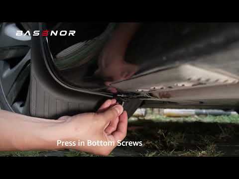 2024 Tesla Highland Model 3 TPE Mud Flaps