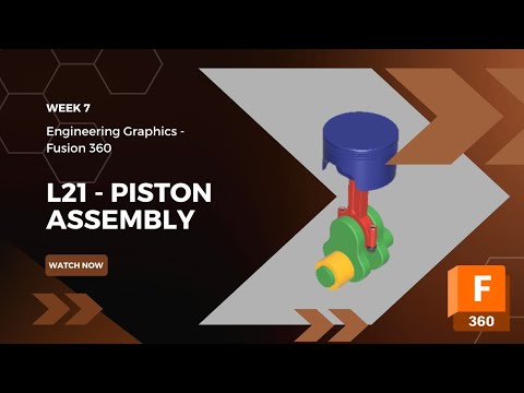 Fusion 360 - Piston Assembly