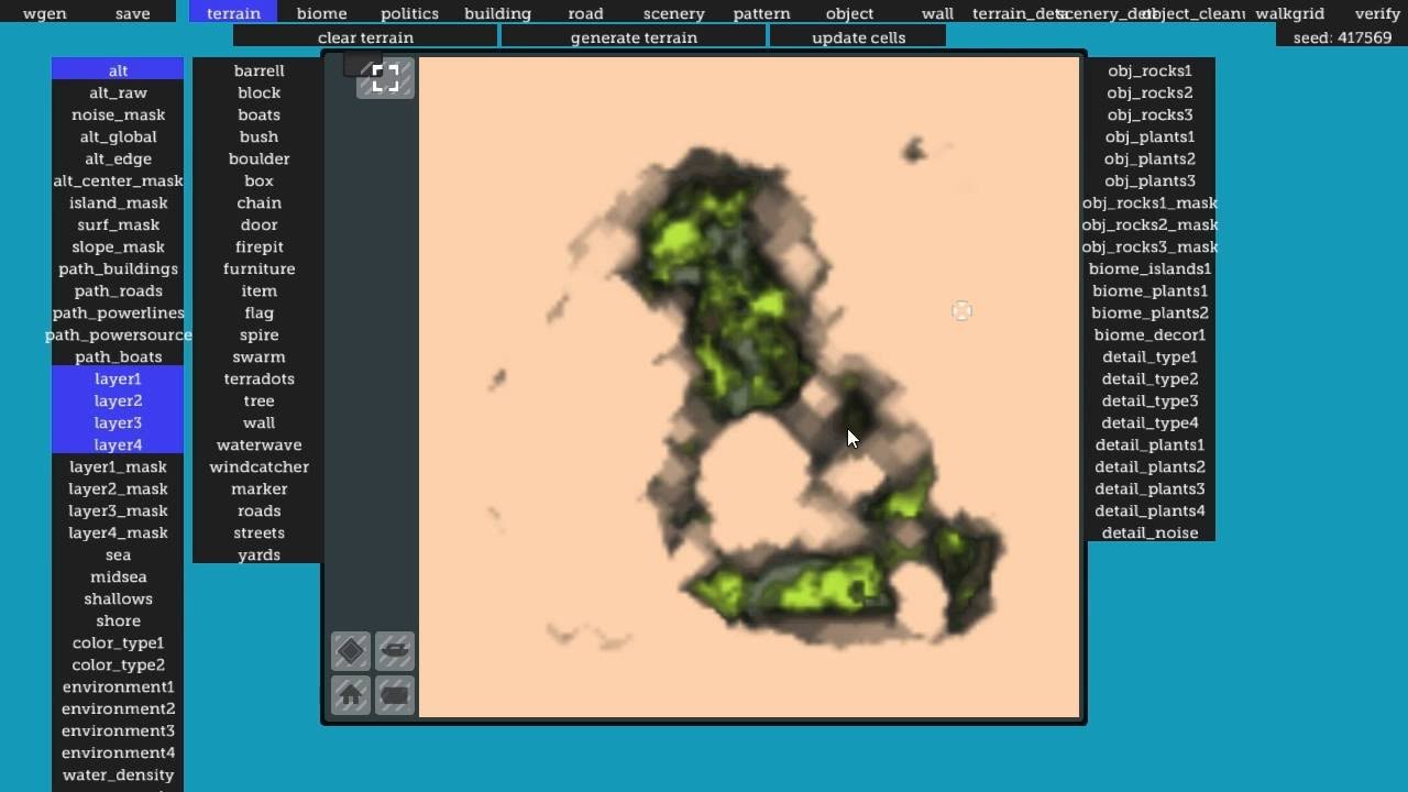 Paradise Never - School of Forbidden Knowledge - Part 4 Terrain Blobbies