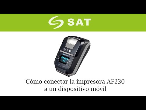 Impresora Movil Sat Af230 Termica Bluetooth 2 Pulgadas | MercadoLibre