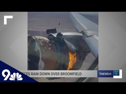 Airplane parts fall from the sky in Broomfield: Residents, passengers react