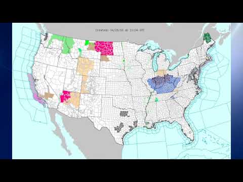 April 28, 2018, Weather Xtreme Video