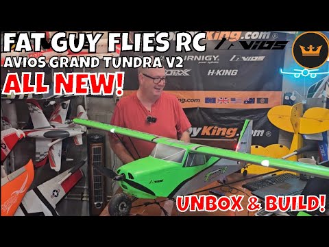 NEW! AVIOS GRAND TUNDRA V2 UNBOX & BUILD by FGFRC #aviation #airplane