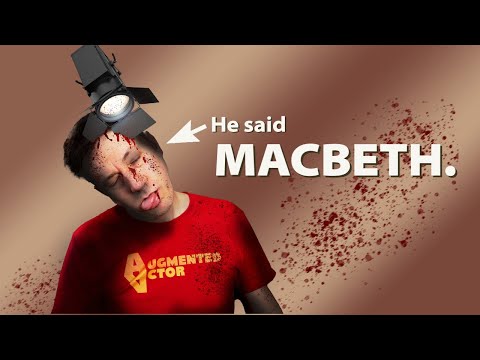 Why You NEVER Name The Scottish Play in a Theater!