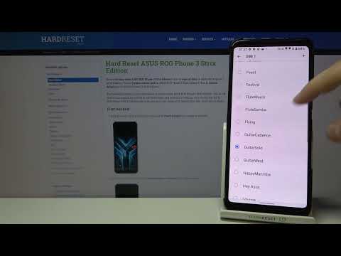 Every avaliable Ringtones on ASUS ROG Phone 3 Strix Edition