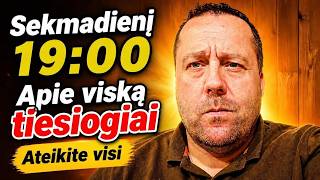 Vaidas Žemaitis tiesiogiai!