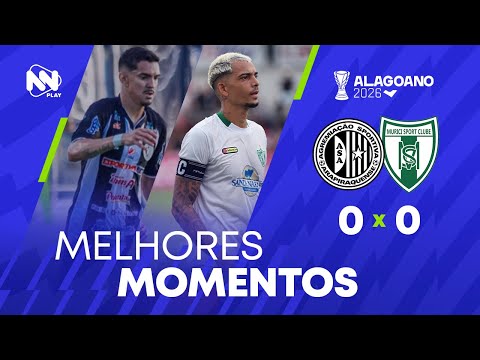 Highlights - ASA 0 x 0 Murici - Alagoas Championship 2026 - 10/01/2026