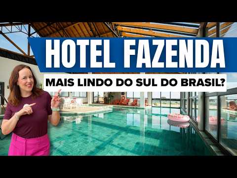O Hotel Fazenda mais LINDO do Sul do Brasil?