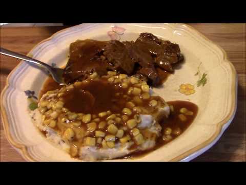 ROUND STEAK WITH GOLDEN MUSHROOM SOUP